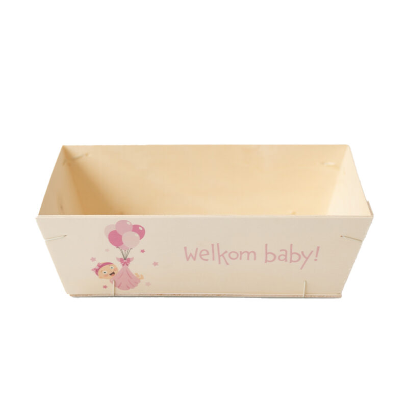 Geboortemandje roze