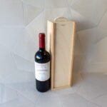 1-vaks luxe wijnkist met hengsel - Afbeelding 2